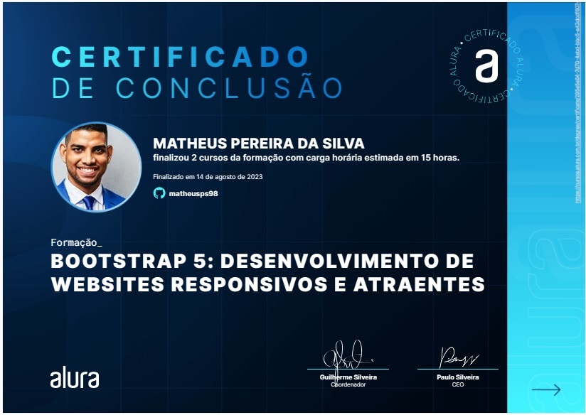 certificado de html